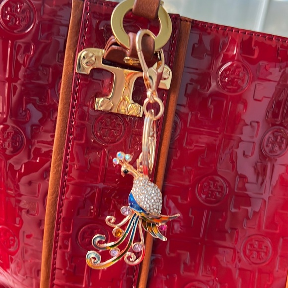 BAG CHARM. BEAUTIFUL PEACOCK - Picture 4 of 5